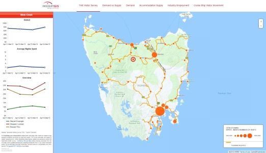 Tasmania Tourism Mapping Project
